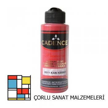 Premıum Akrilik Boya 0011 Kan Kırmızı 120ml