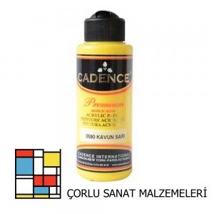 Premıum Akrilik Boya 0590 Kavun Sarı 120ml