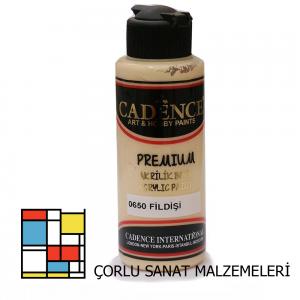 Premıum Akrilik Boya 0650 Fildişi 120ml