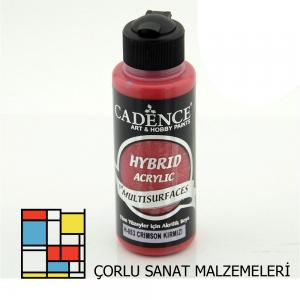 Hybrıd Akr. Multısurfaces-120ml H-053 Crımson Kırmızı