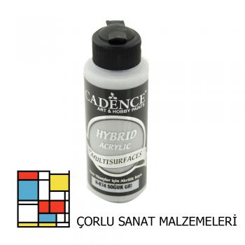 Hybrıd Akr. Multısurfaces-120ml H-074 Soğuk Gri