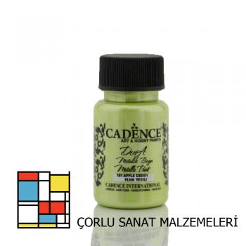 Dora Metalik Boya 161 Elma Yeşili 50Ml