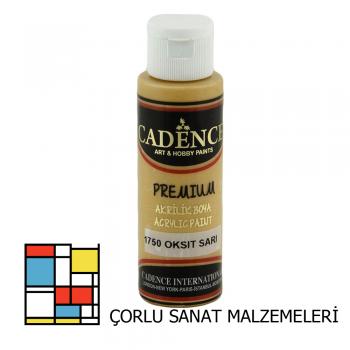 Premıum Akrilik Boya 1750 Oksit Sarı 120ml