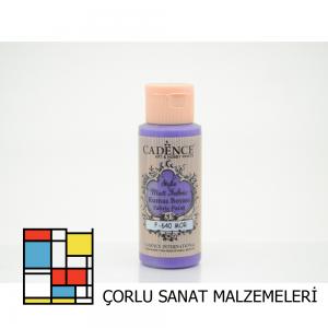 STYLE MATT KUMAŞ BOYA-59ml F-640 MOR