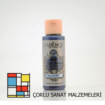 STYLE MATT KUMAŞ BOYA-59ml F-643 LACİVERT