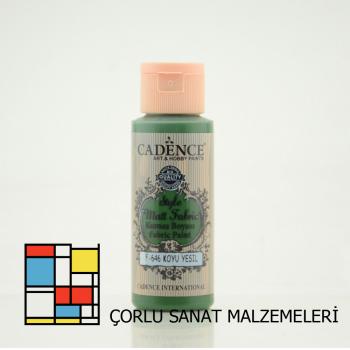 STYLE MATT KUMAŞ BOYA-59ml F-646 KOYU YEŞİL