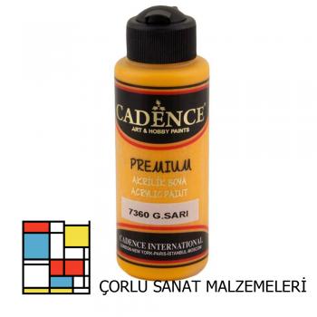 Premıum Akrilik Boya 7360 G. Sarı 120ml