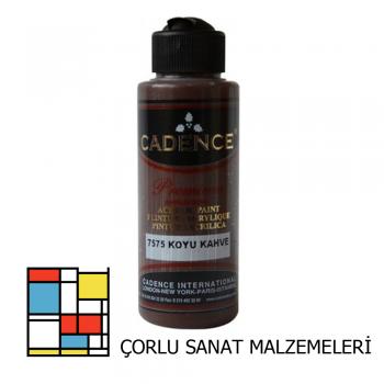 Premıum Akrilik Boya 7575 Koyu Kahve 120ml