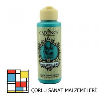 Style Mat Akrilik Boya-120ml S-9036 A. Deniz Yeşili