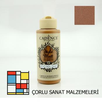 Style Mat Akrilik Boya-120ml S-9057 Açık Tarçın