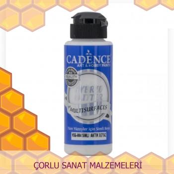 Cadence Simli Antik Beyaz Simli Boya 120ml HSG-004