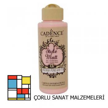 Style Mat Akrilik Boya-120ml S-9020 Bebek Pembe