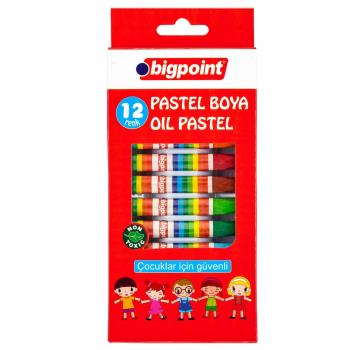 Bigpoint 12 Renk Pastel Boya