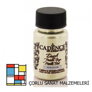 Dora Metalik Boya 148 Beyaz Altın 50Ml