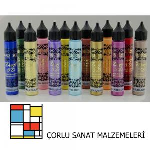 3D DORA BONCUK BOYA 5159 GÜMÜŞ ALTIN 25ML