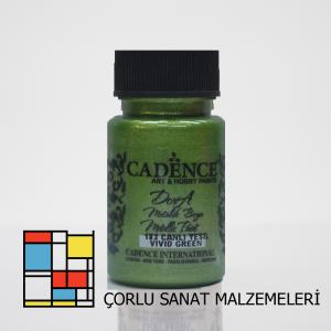 Dora Metalik Boya 183 Canlı Yeşil 50Ml