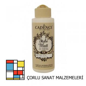 Style Mat Akrilik Boya-120ml S-9003 Ekru