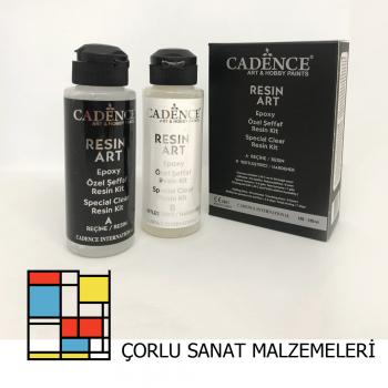 Cadence Resin Art Şeffaf Epoksi 120ML Takım