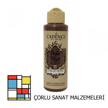 Style Mat Akrilik Boya-120ml S-9059 Esmer Kahve