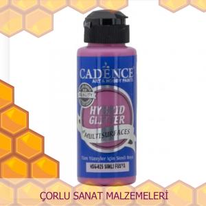 Cadence Simli Fuşya Simli Boya 120ml HSG-025