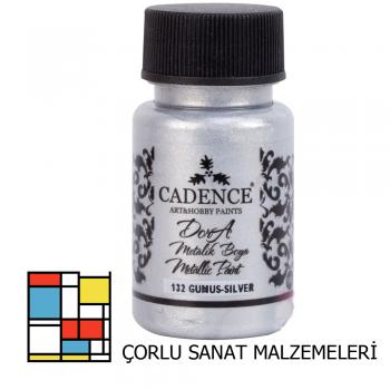 Dora Metalik Boya 132 Gümüş 50Ml