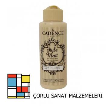 Style Mat Akrilik Boya-120ml S-9005 Keten