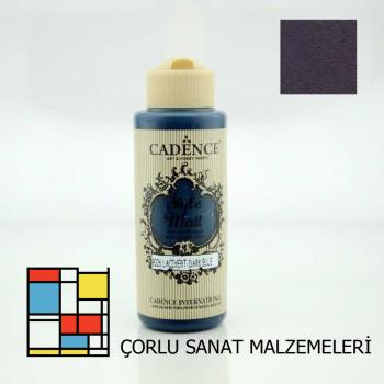 Style Mat Akrilik Boya-120ml S-9026 Lacivert