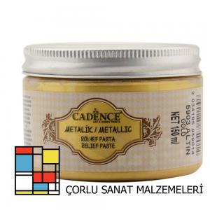 Metalik Rölyef Pasta 5903 Altın 150Ml