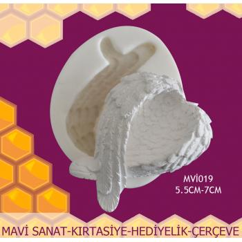 Silikon Kalıp Melek Kanadı MVİ019