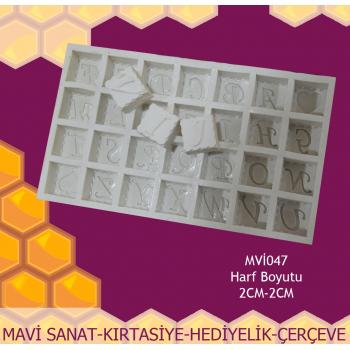 Silikon Kalıp Harfler MVİ047