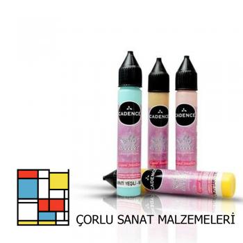 Renkli İnciler Metalik 586 Gümüş 25Ml