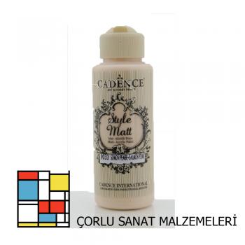 Style Mat Akrilik Boya-120ml S-9033 Somon Pembe