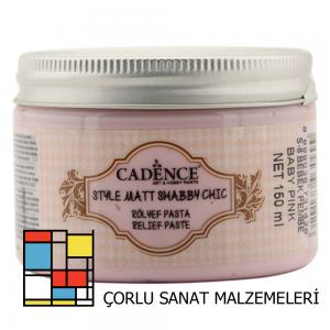 SHABBY CHIC RÖLYEF PASTA-150ml SR-08 BEBEK PEMBE