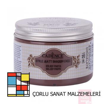 SHABBY CHIC RÖLYEF PASTA-150ml SR-05 ÇİKOLATA