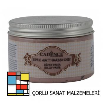 SHABBY CHIC RÖLYEF PASTA-150ml SR-07 KÜLLÜ GÜL