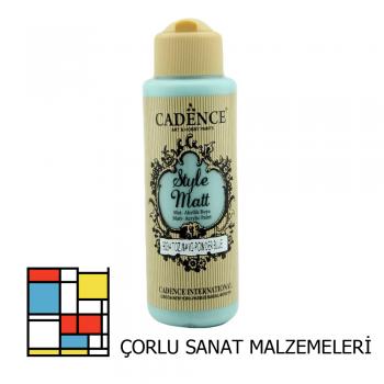 Style Mat Akrilik Boya-120ml S-9034 Toz Mavi