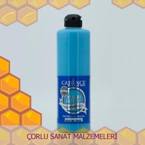 Cadence Simli Turkuaz Simli Boya 500ml HSG-041