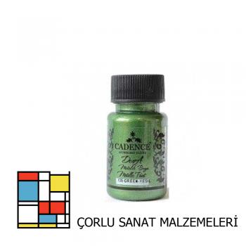 Dora Metalik Boya 135 Yeşil 50Ml