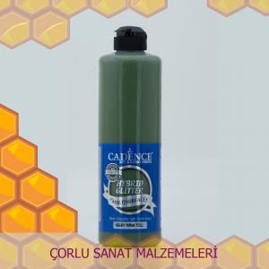 Cadence Simli Yaprak Yeşili Simli Boya 500ml HSG--051