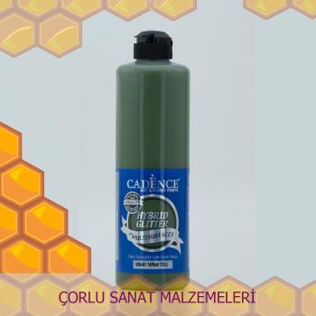 Cadence Simli Yaprak Yeşili Simli Boya 500ml HSG--051