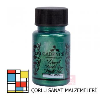 Dora Metalik Boya 141 Zümrüt Yeşil 50Ml